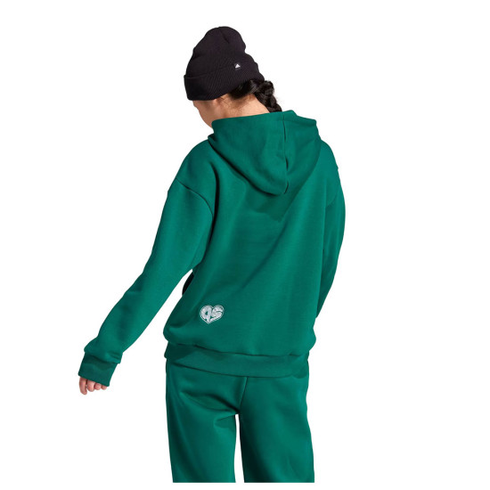 Adidas Γυναικείο φούτερ Scribble Embroidery Fleece Hoodie
